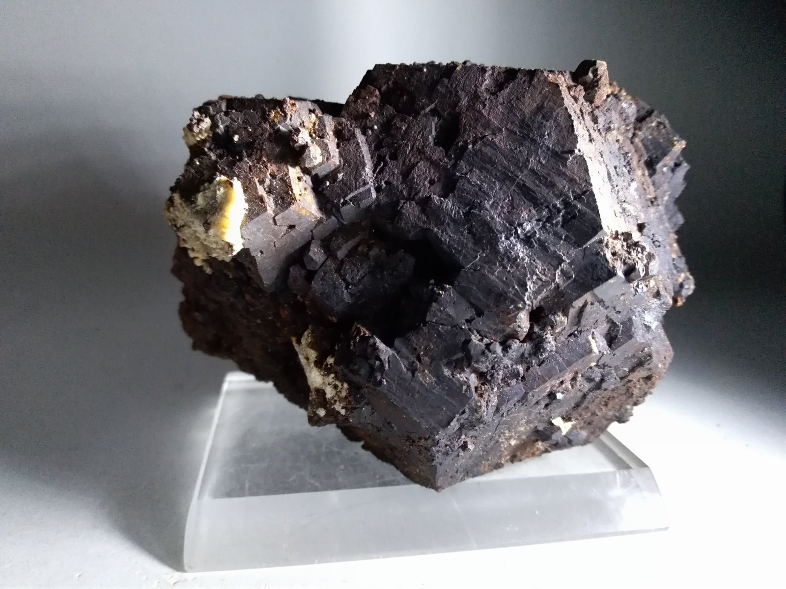 Goethite after Pyrite
102 x 81 mm
(Autor: Sante Celiberti)
