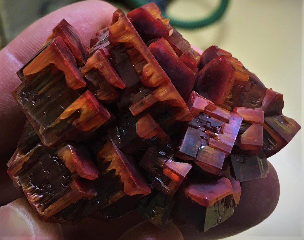 Vanadinite
6 cm. x 5cm.
(Autor: Enrique Llorens)