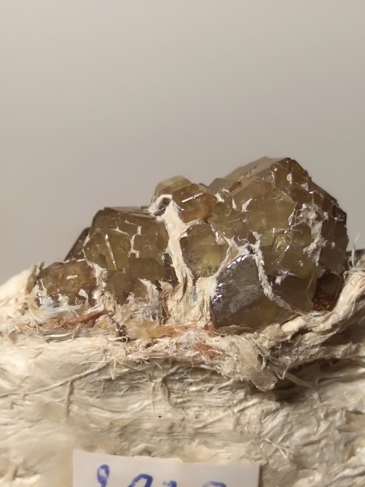 Andradite (variety demantoid), asbestos
79 x 38 mm
(Autor: Sante Celiberti)