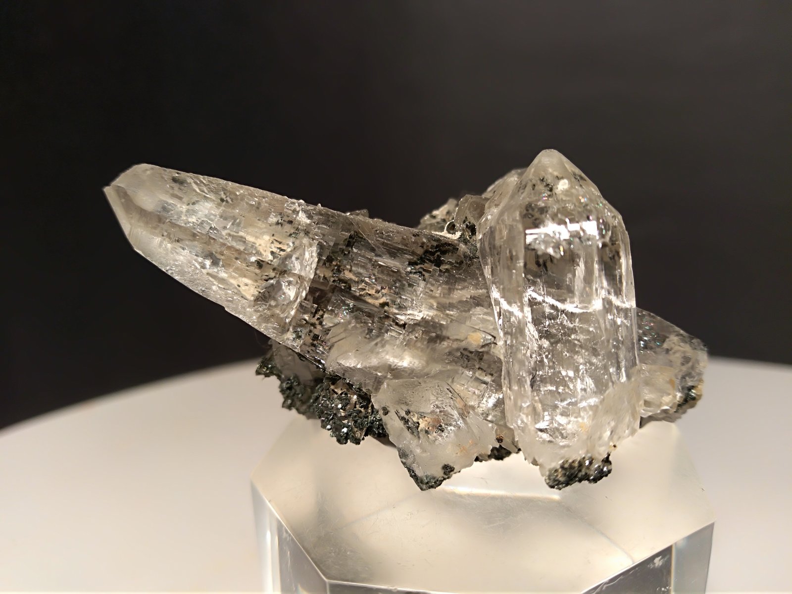 Quartz, Chlorite Group
56,7 x 37,5 mm
(Autor: Sante Celiberti)