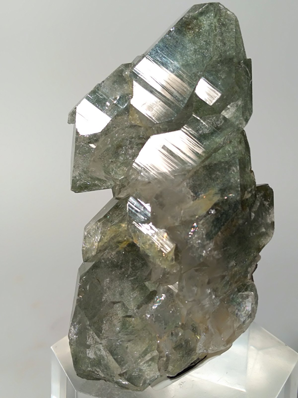 Quartz (variety smoky), Chlorite (Group)
61 x 37 mm
(Autor: Sante Celiberti)