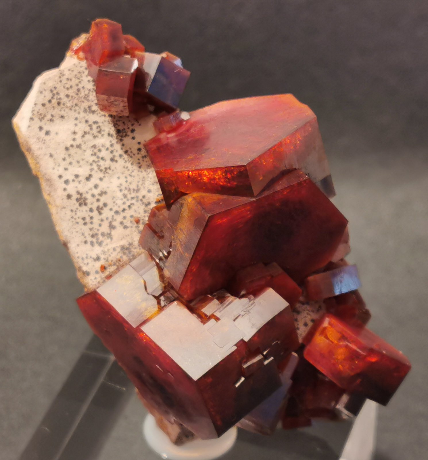 Vanadinite
3,2 cm x 4,7 cm
(Autor: Enrique Llorens)