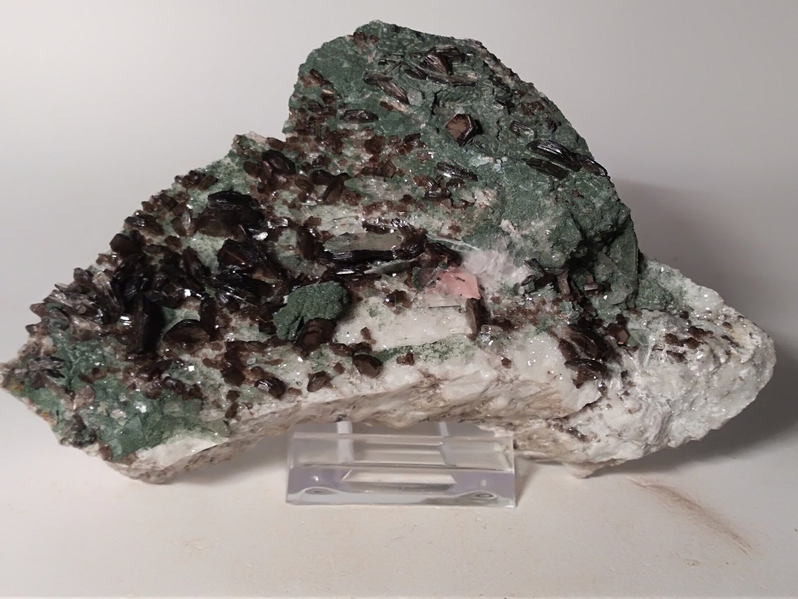 Muscovite, Quartz, Chlorite
121 x 72 mm
(Autor: Sante Celiberti)