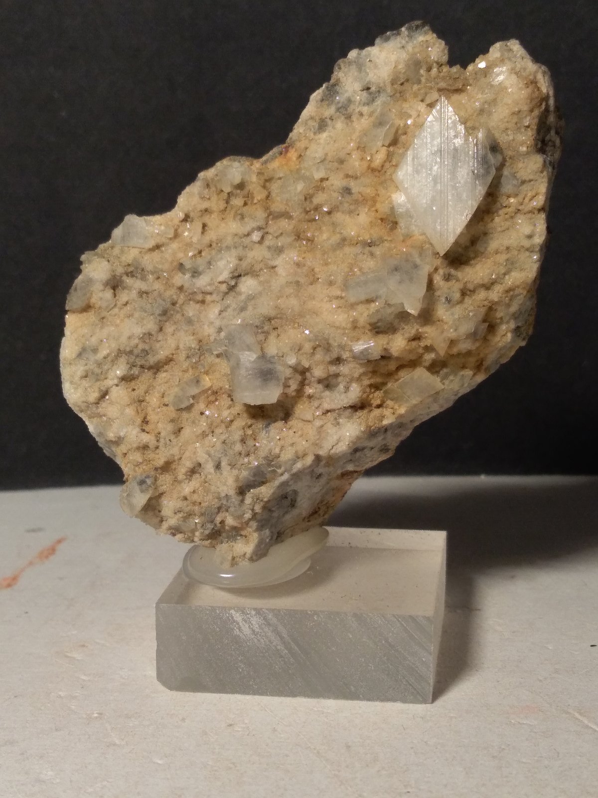 Orthoclase (variey adularia)
65 x 42 mm
(Autor: Sante Celiberti)