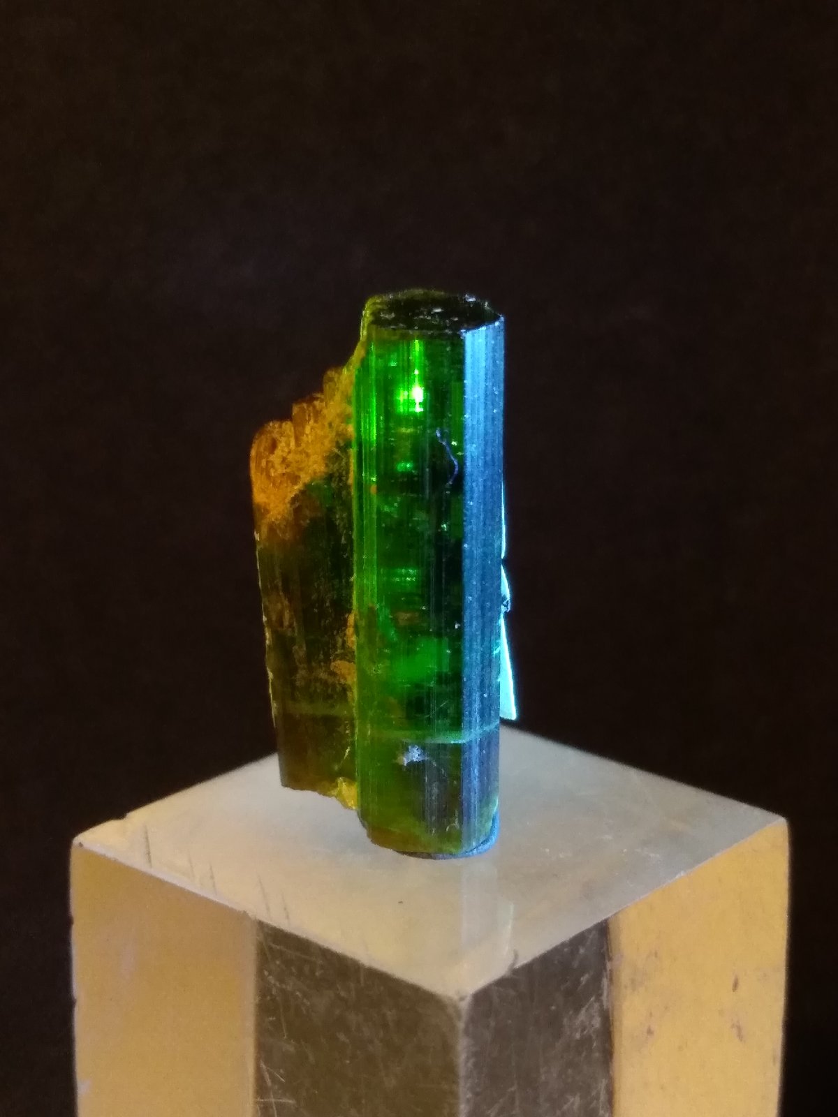 Vesuvianite
17 x 8 mm
(Autor: Sante Celiberti)