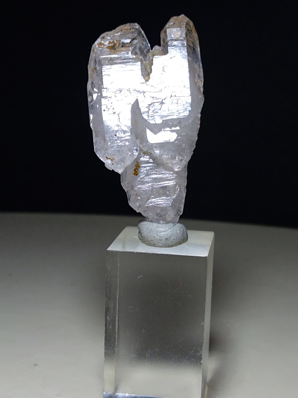 Quartz (variety scepter)
39 x 20 mm
(Autor: Sante Celiberti)