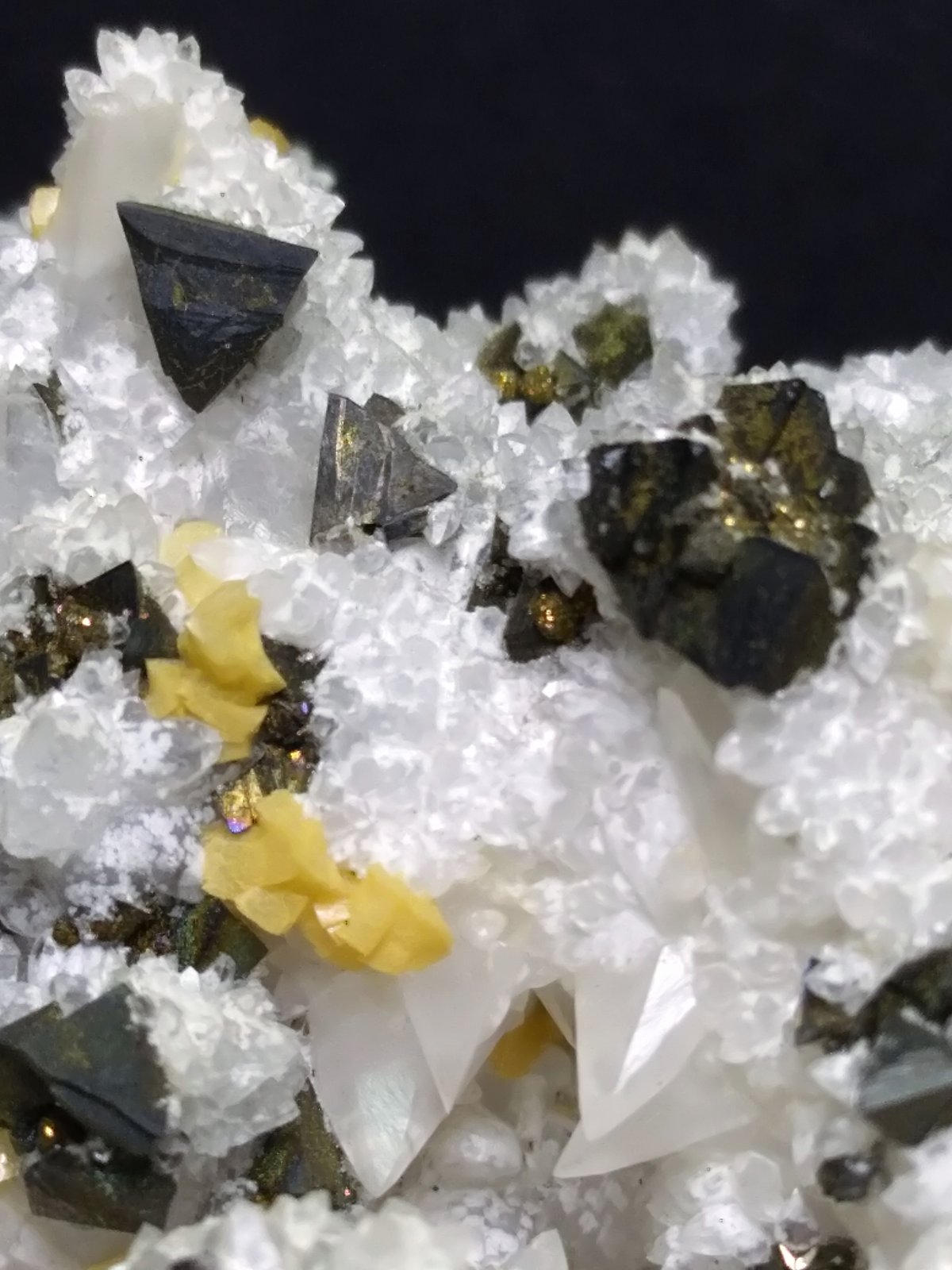 Tetrahedrite, Calcite, Anhydrite, Ankerite
18 x 6,5 cm
(Autor: Sante Celiberti)