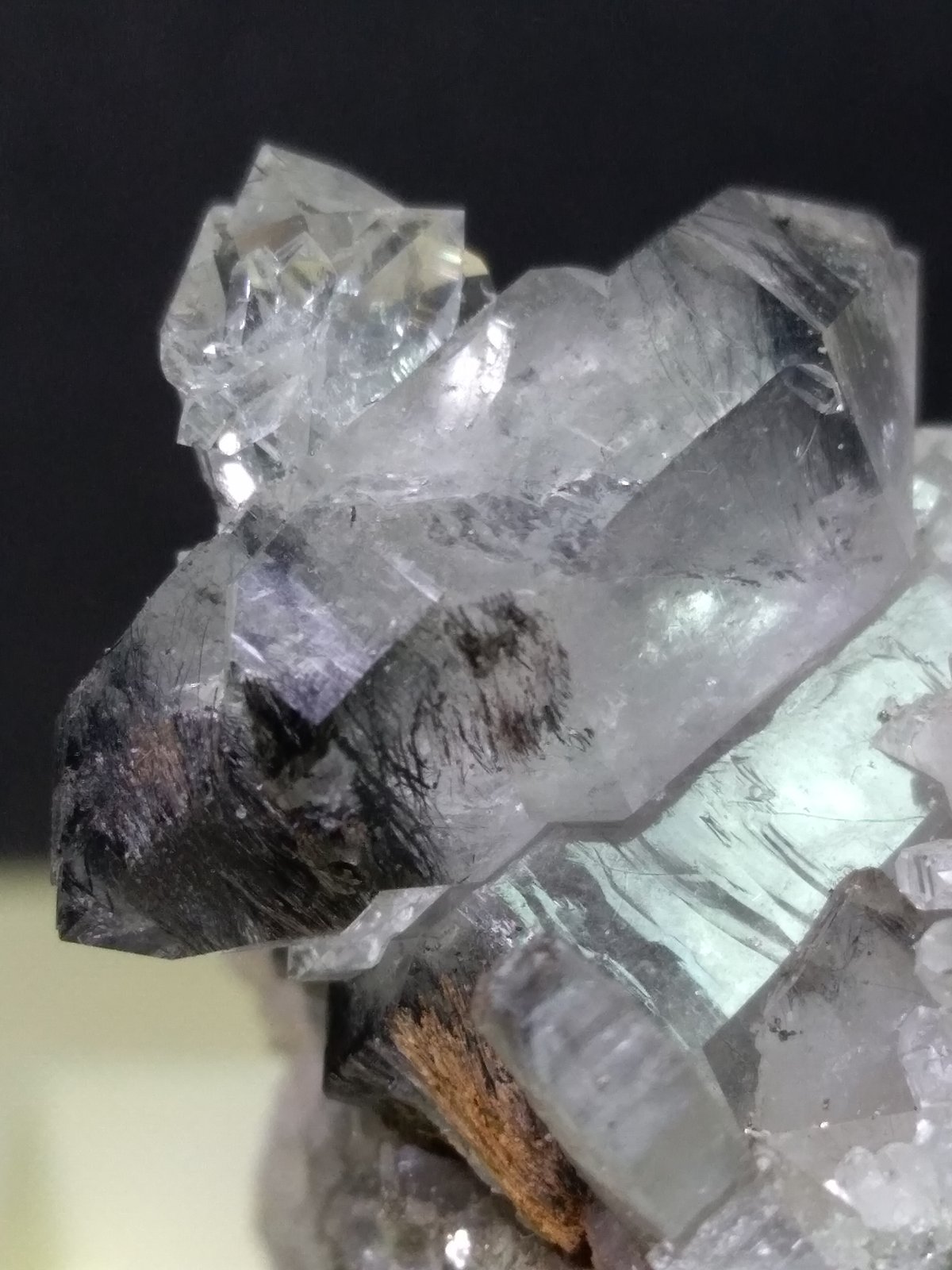Sterryite, Quartz, Baryte
62 x 52 mm
(Autor: Sante Celiberti)