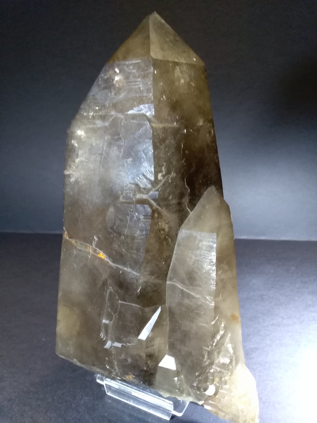 Quartz (variety smoky)
22 x 11 cm
(Autor: Sante Celiberti)