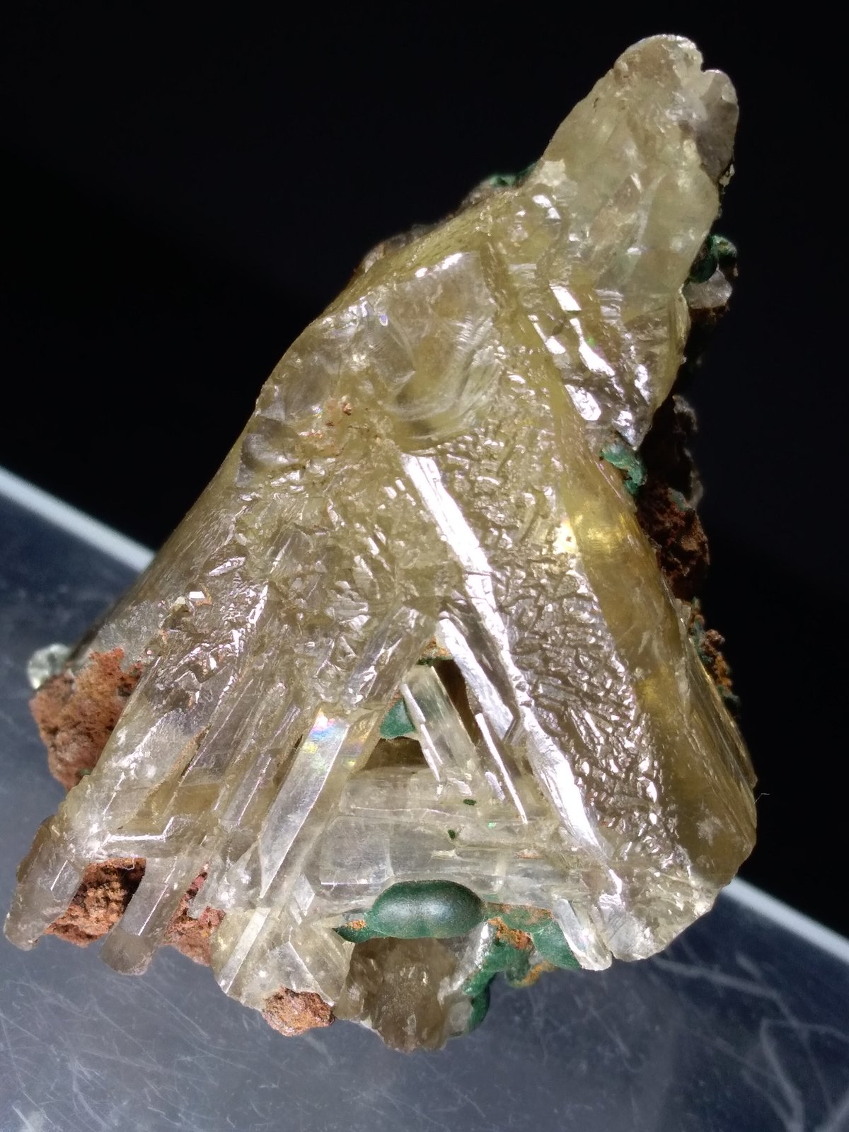 Cerussite, Malachite
50 x 35 mm
(Autor: Sante Celiberti)
