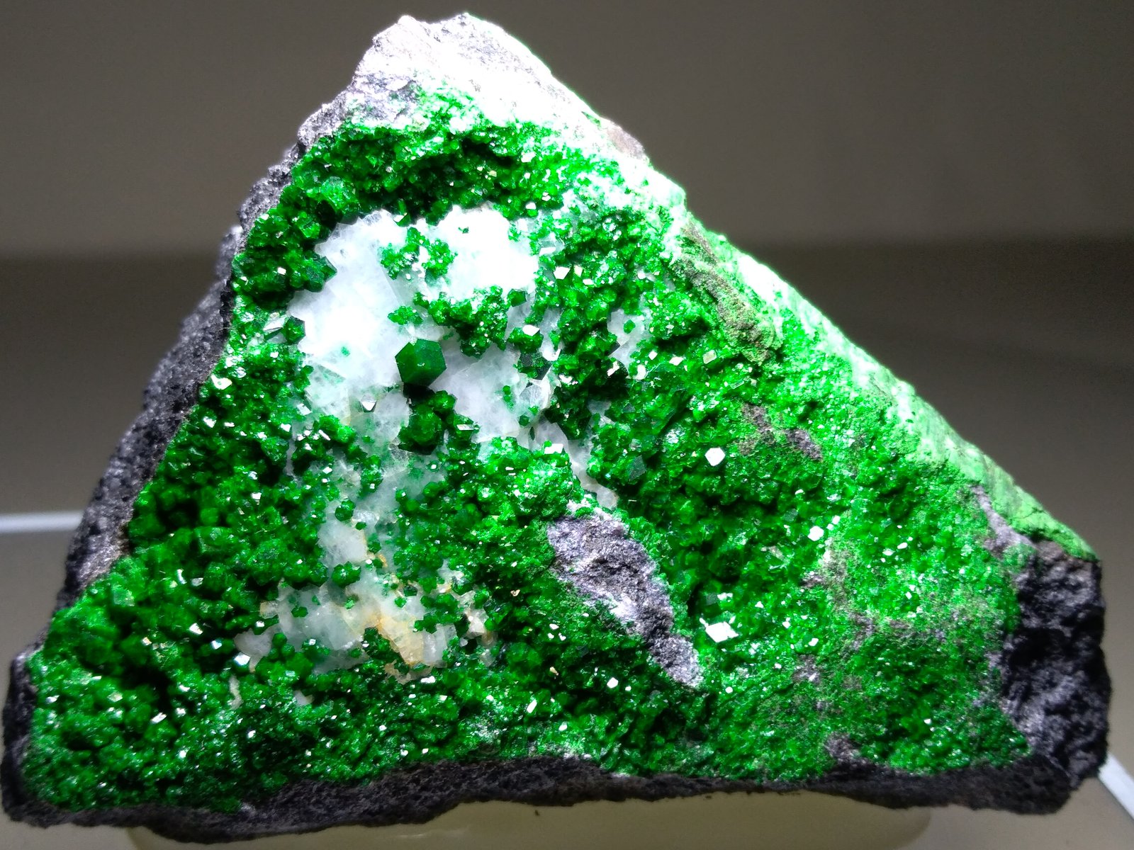 Uvarovite
62 x 45 mm
(Autor: Sante Celiberti)