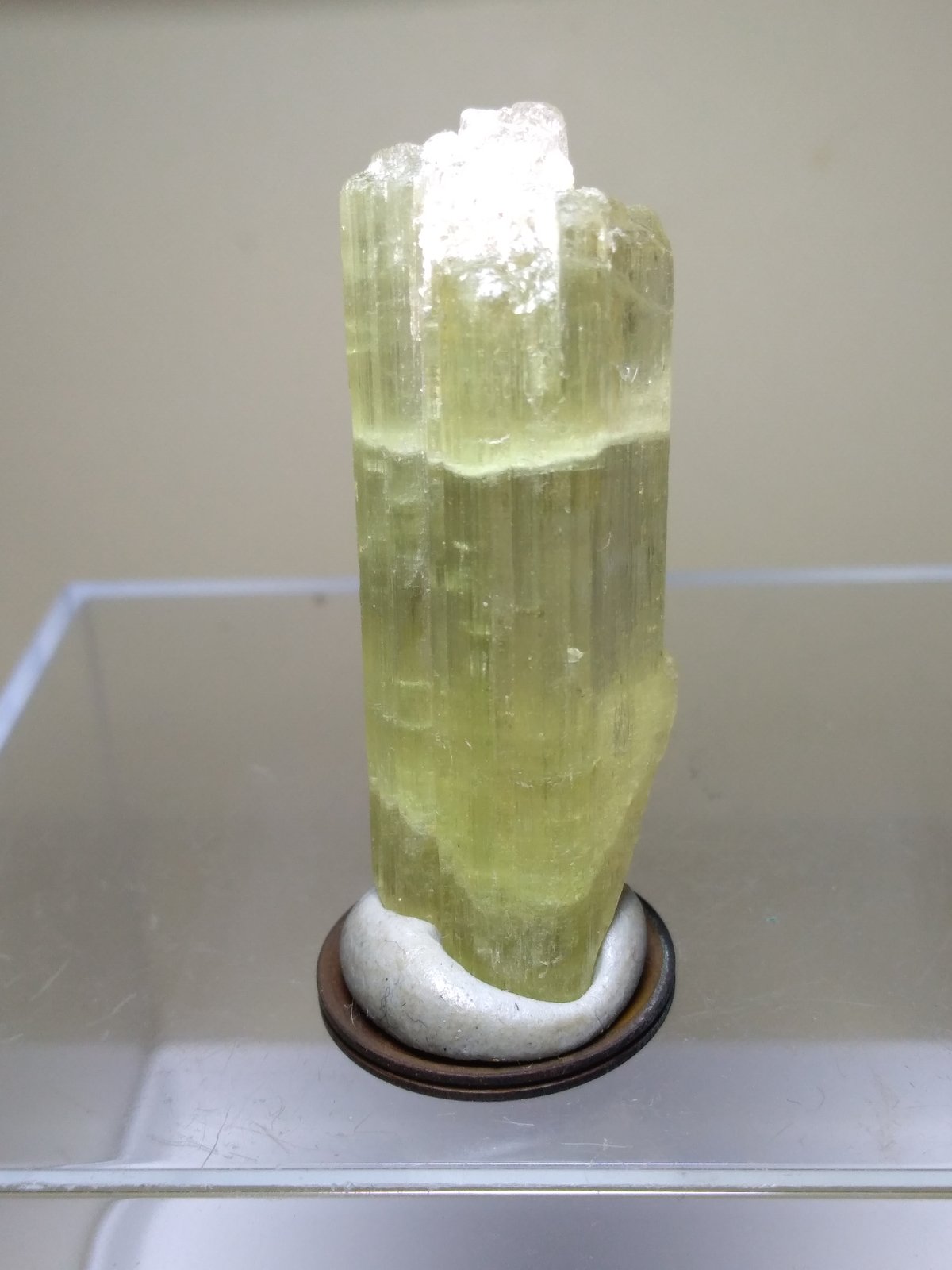 Spodumene (variety hiddenite)
42 x 15 mm
(Autor: Sante Celiberti)