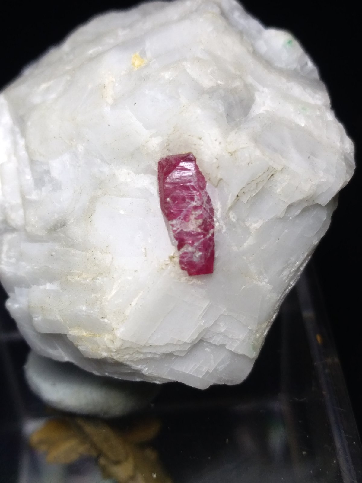 Corundum (variety ruby)
29 x 27 mm
(Autor: Sante Celiberti)