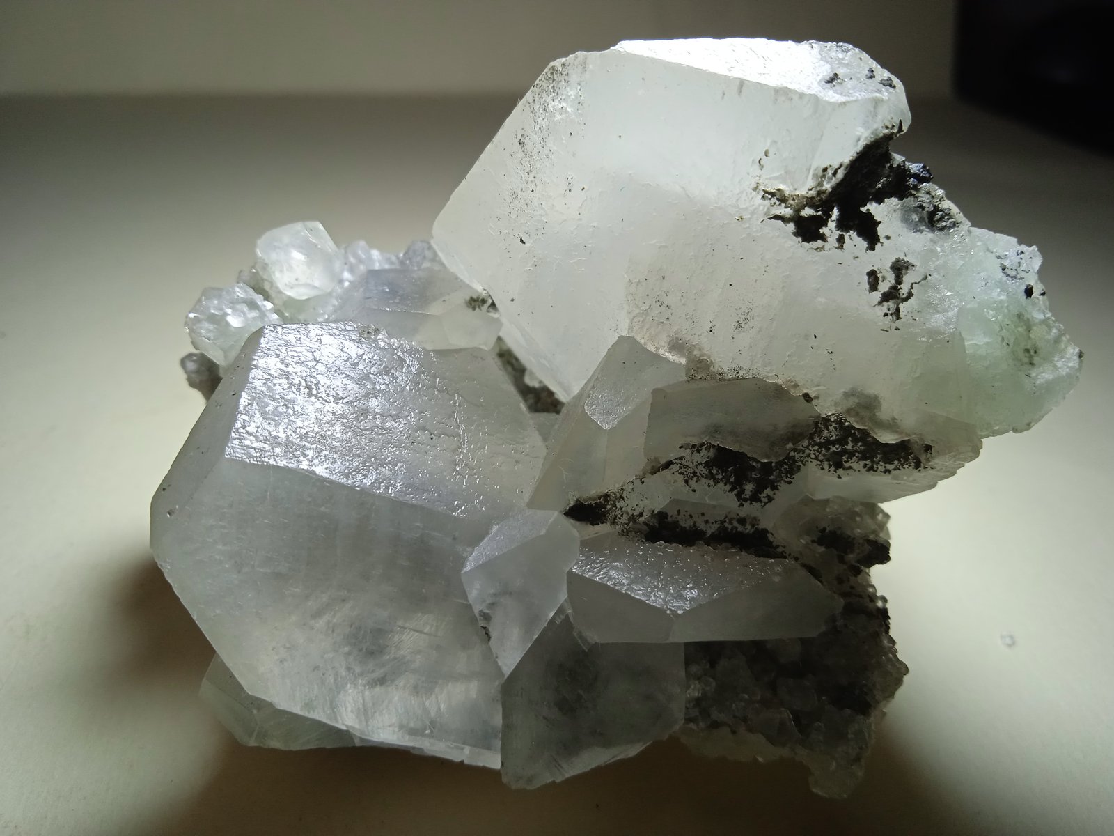 Fluorite, Calcite
82 x 80 mm
(Autor: Sante Celiberti)