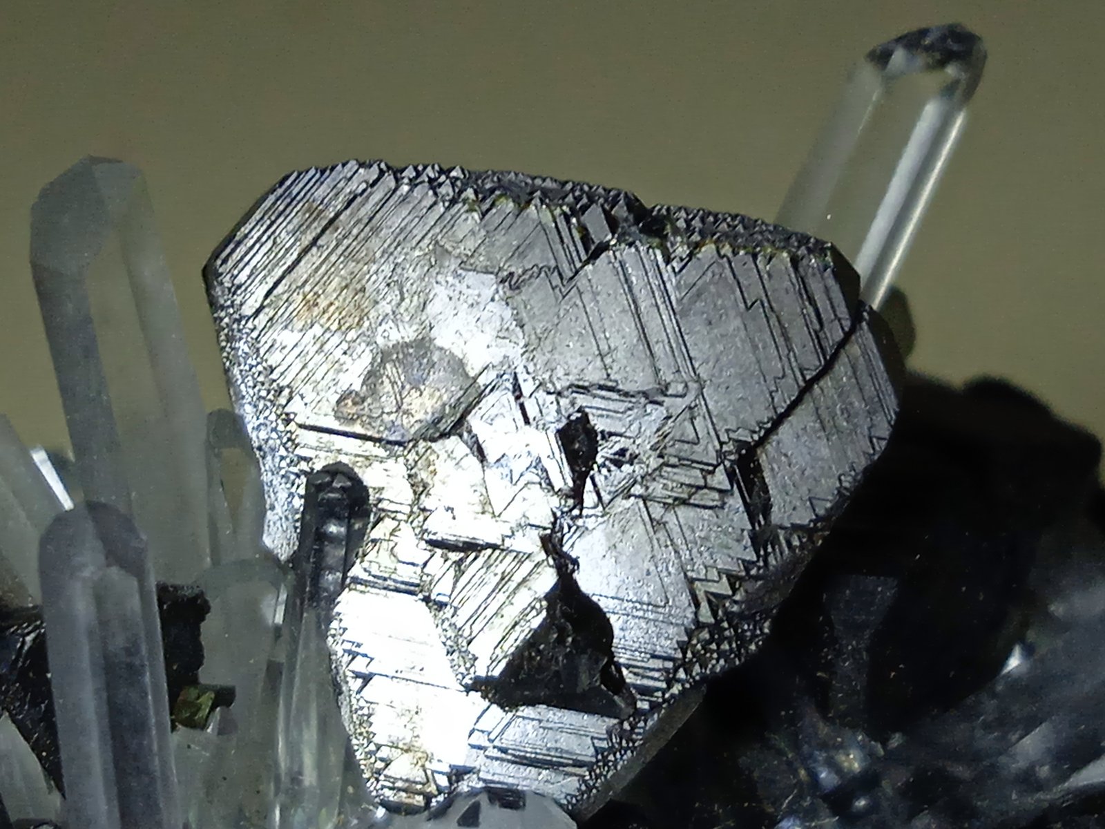 Sphalerite, Quartz
90 x 75 mm
(Autor: Sante Celiberti)