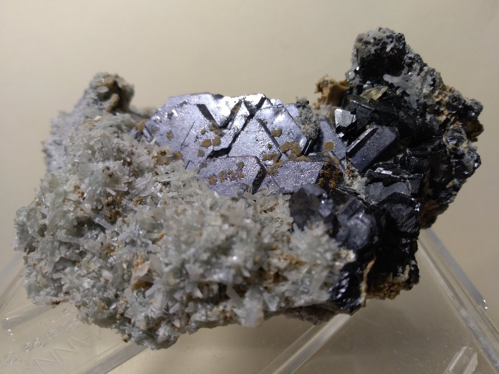 Galena, Sphalerite, Quartz
82 x 66 mm
(Autor: Sante Celiberti)