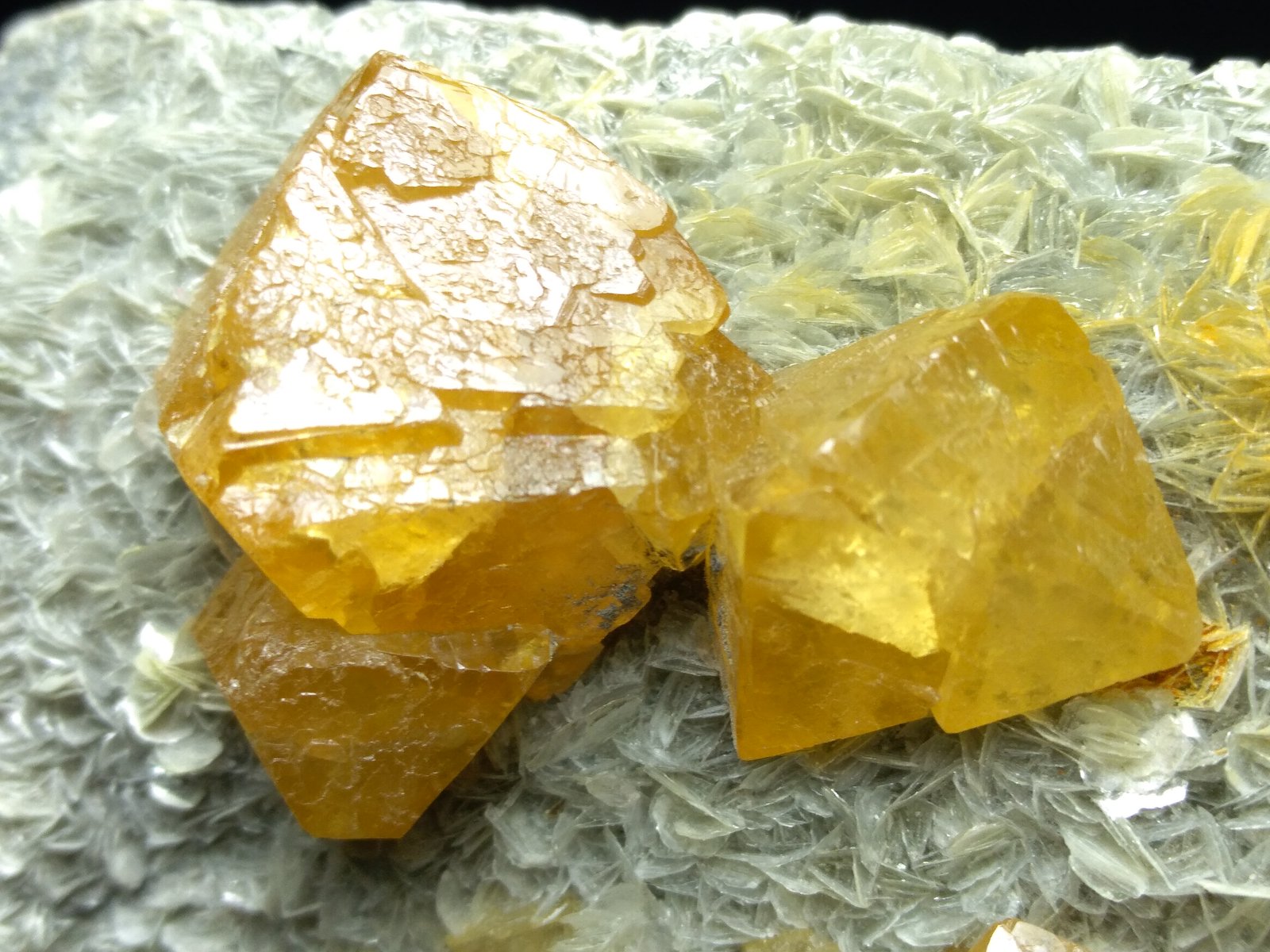 Scheelite, Muscovite
12 x 9 cm
(Autor: Sante Celiberti)