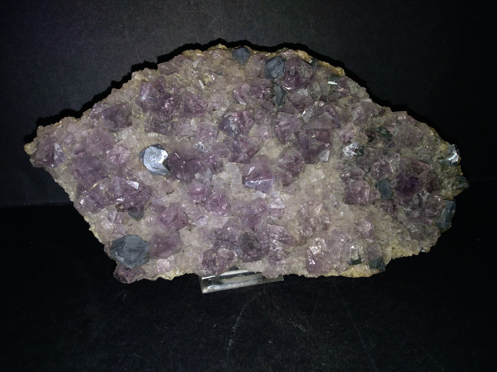 Fluorite, Galena
20,5 x 10,5 cm
(Autor: Sante Celiberti)