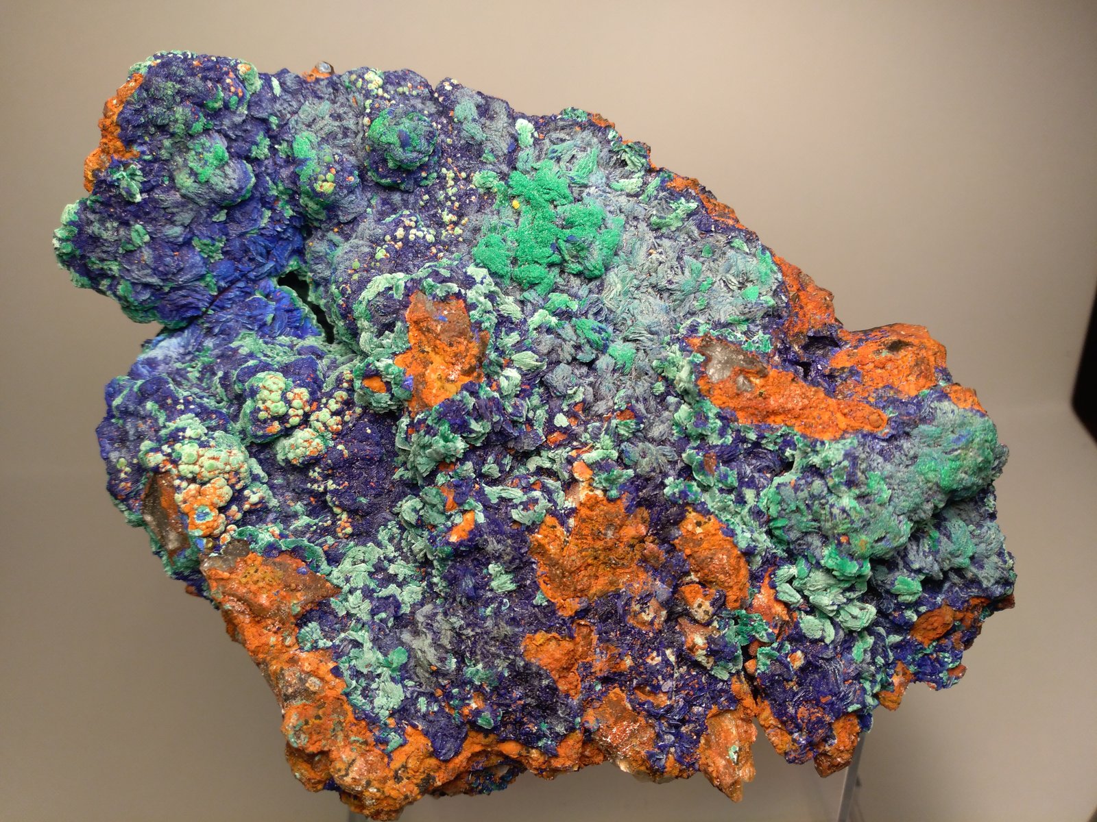 Azurite, Malachite
13 x 10 cm
(Autor: Sante Celiberti)
