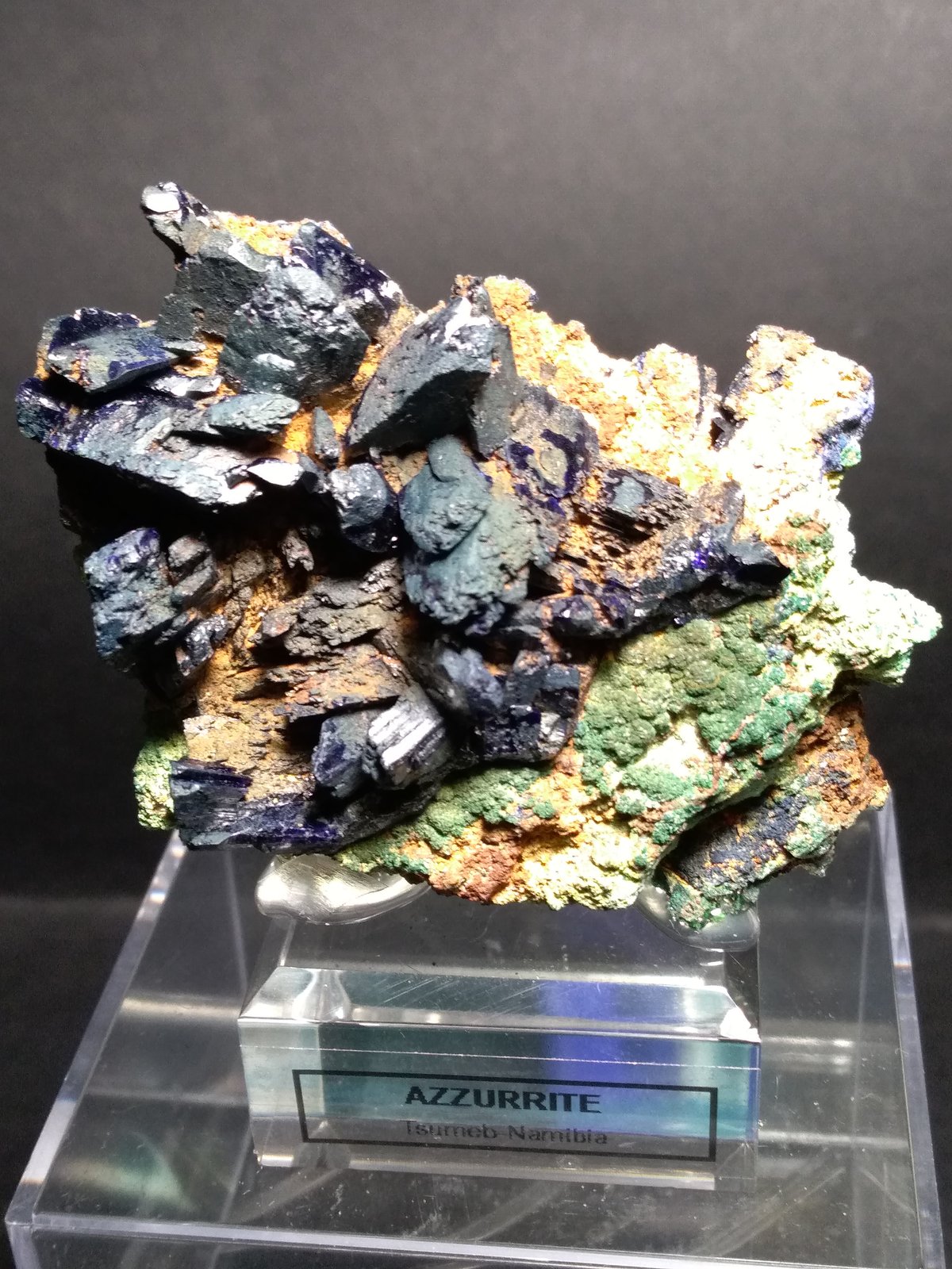 Azurite, Malachite
65 x 60 mm
(Autor: Sante Celiberti)