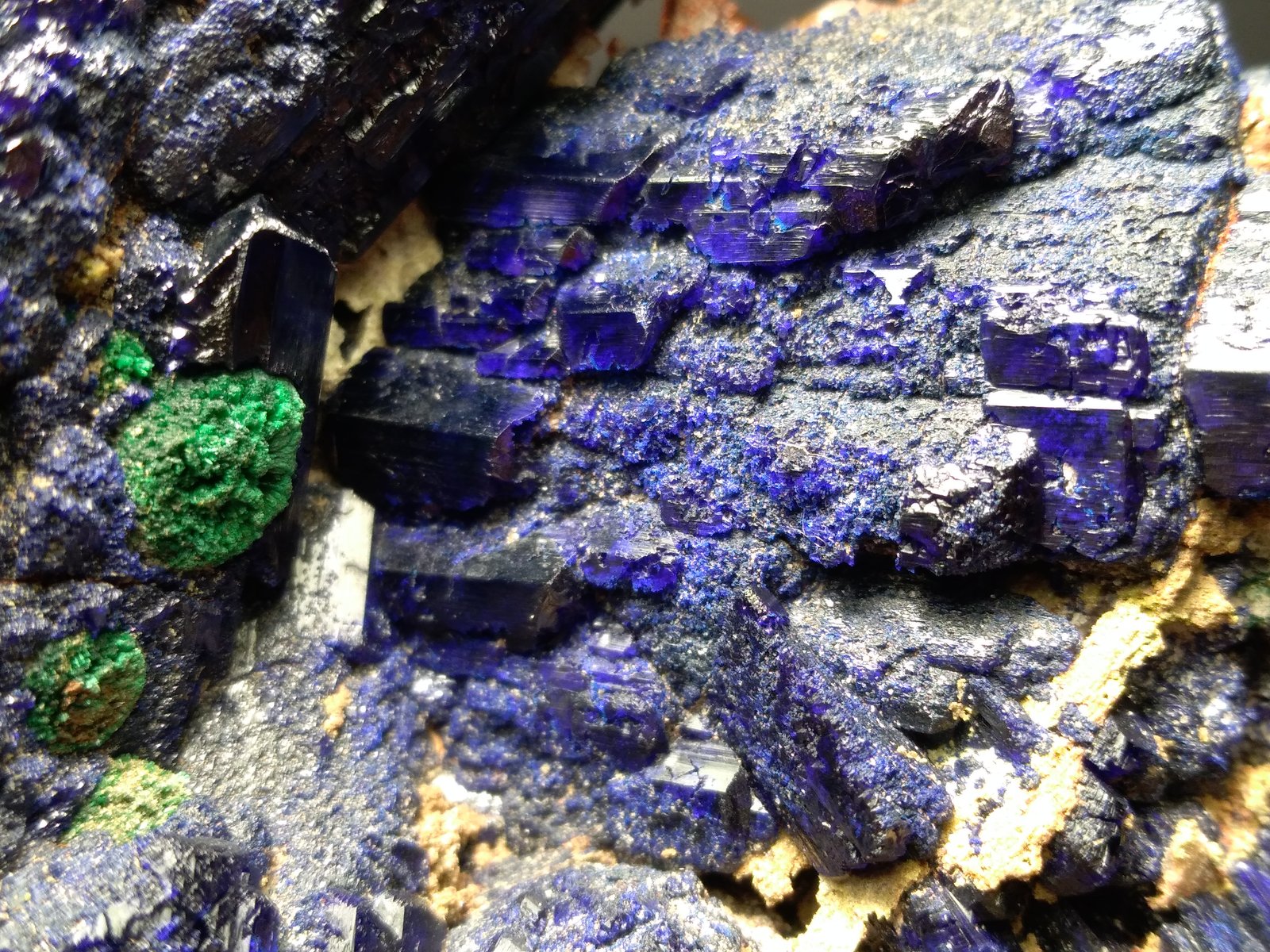 Azurite, Malachite
85 x 75 mm
(Autor: Sante Celiberti)