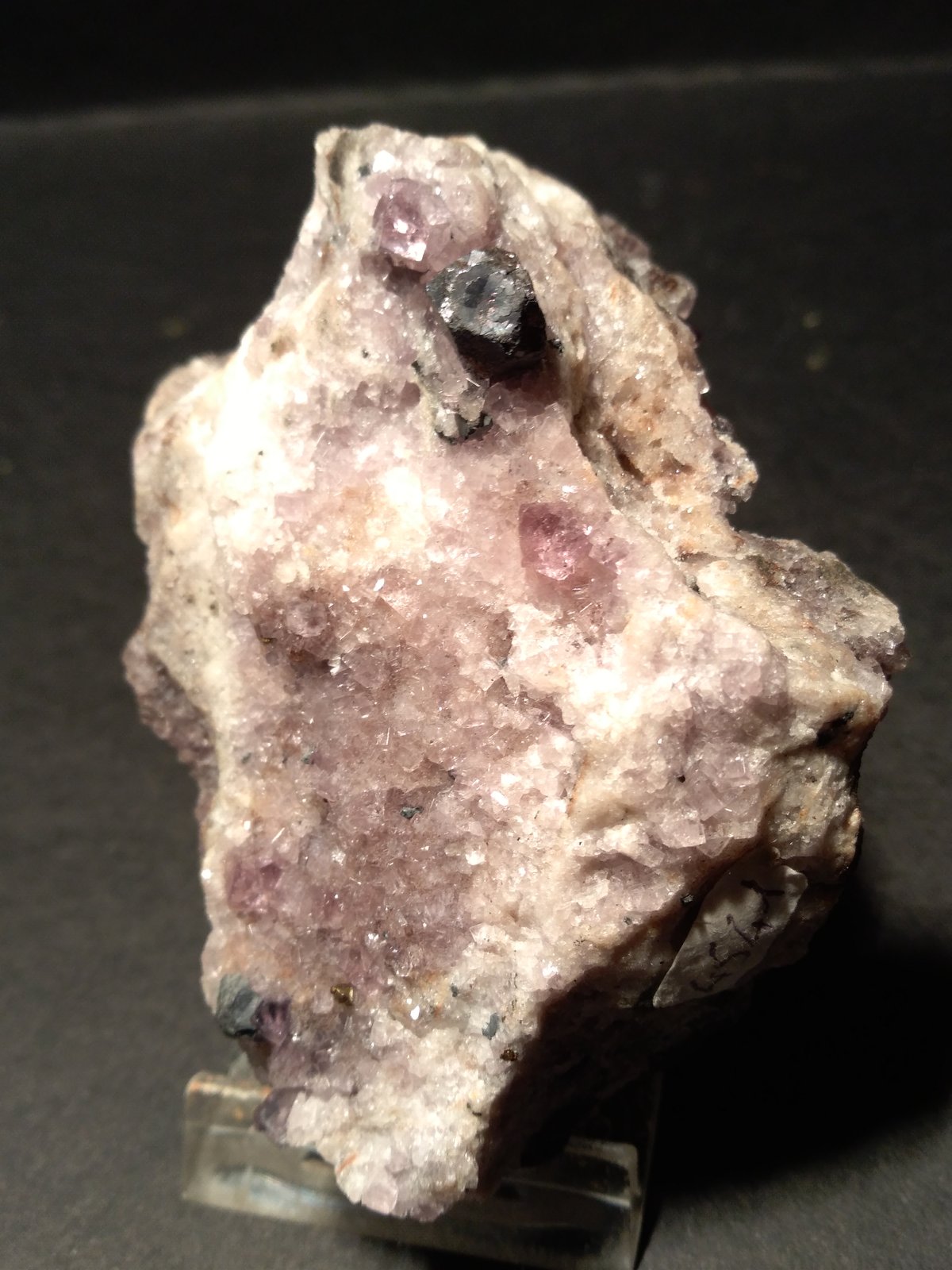 Fluorite, Galena
85 x 60 mm
(Autor: Sante Celiberti)
