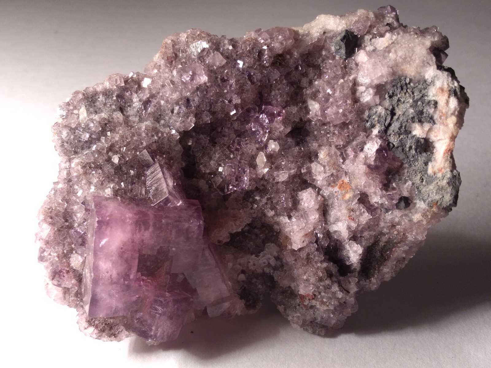 Fluorite, Galena
85 x 60 mm
(Autor: Sante Celiberti)