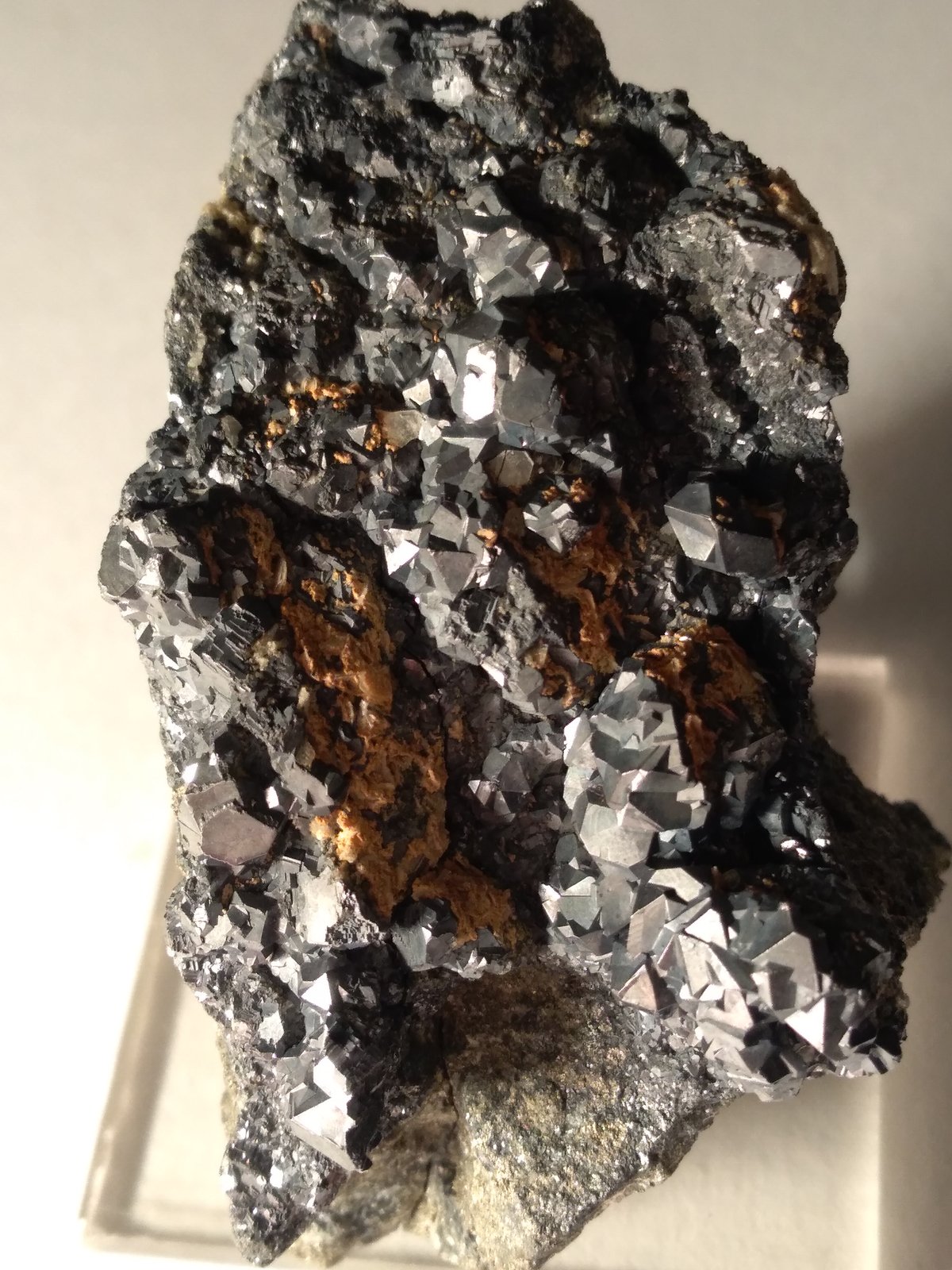 Acanthite, Ankerite
58 x 42 mm
(Autor: Sante Celiberti)