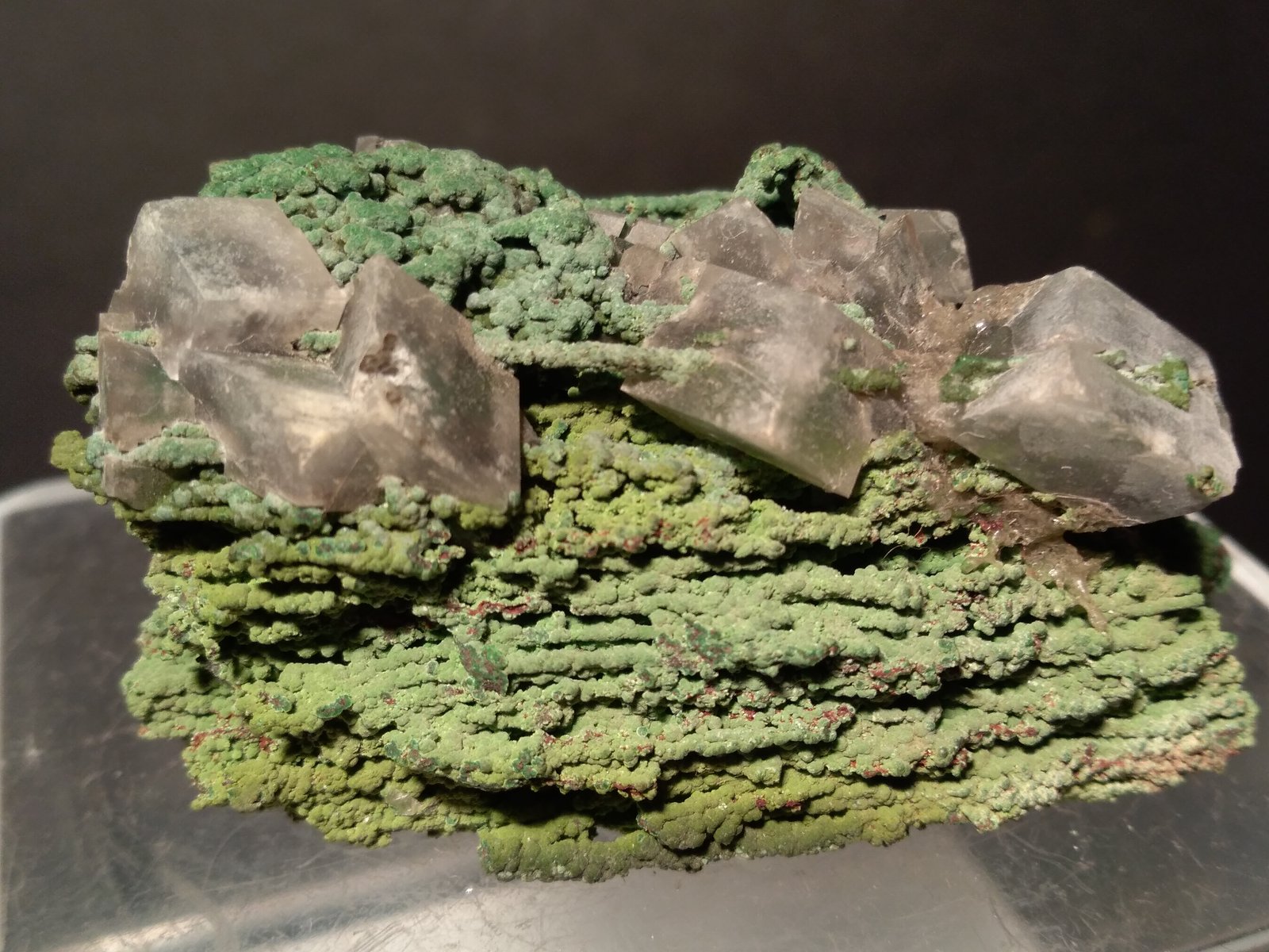 Mottramite, Calcite
60 x 33 mm
(Autor: Sante Celiberti)