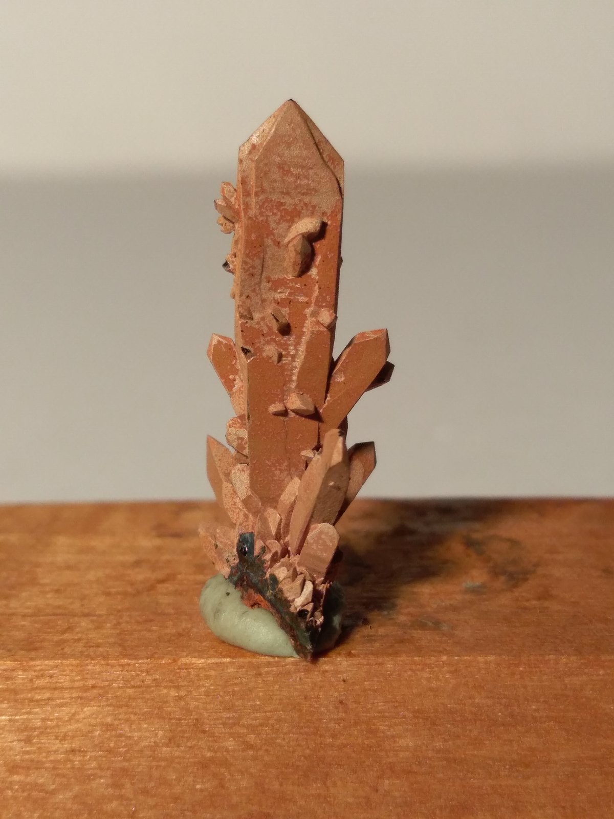 Scorodite, Arseniosiderite
24 x 10 mm
(Autor: Sante Celiberti)