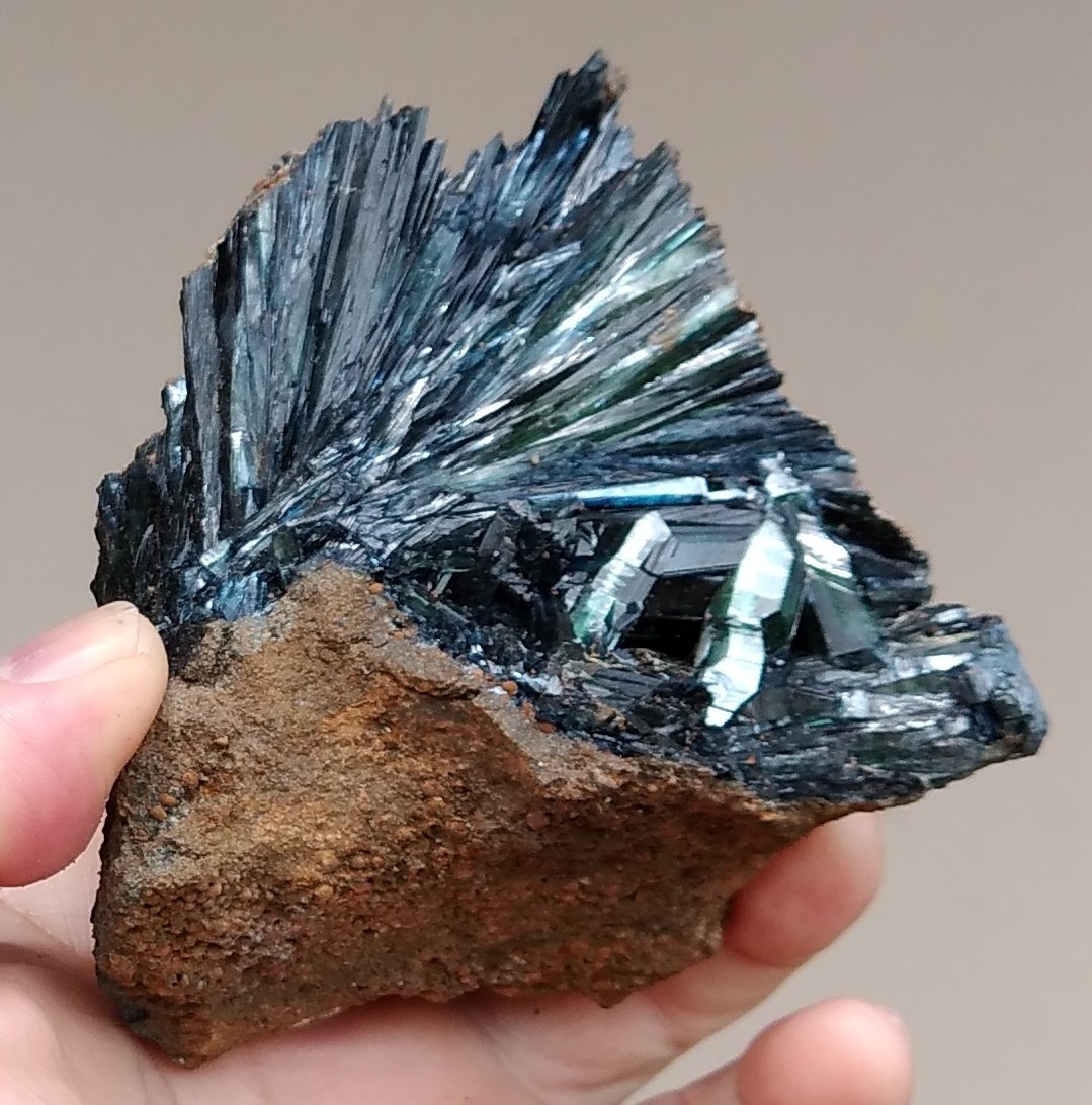 Vivianite
11 x 10 x 9 cm
(Autor: Anísio Cláudio)