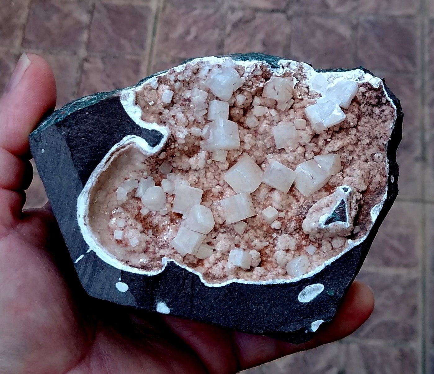 Apophyllite group
12 x 10 x 4 cm
(Autor: Anísio Cláudio)