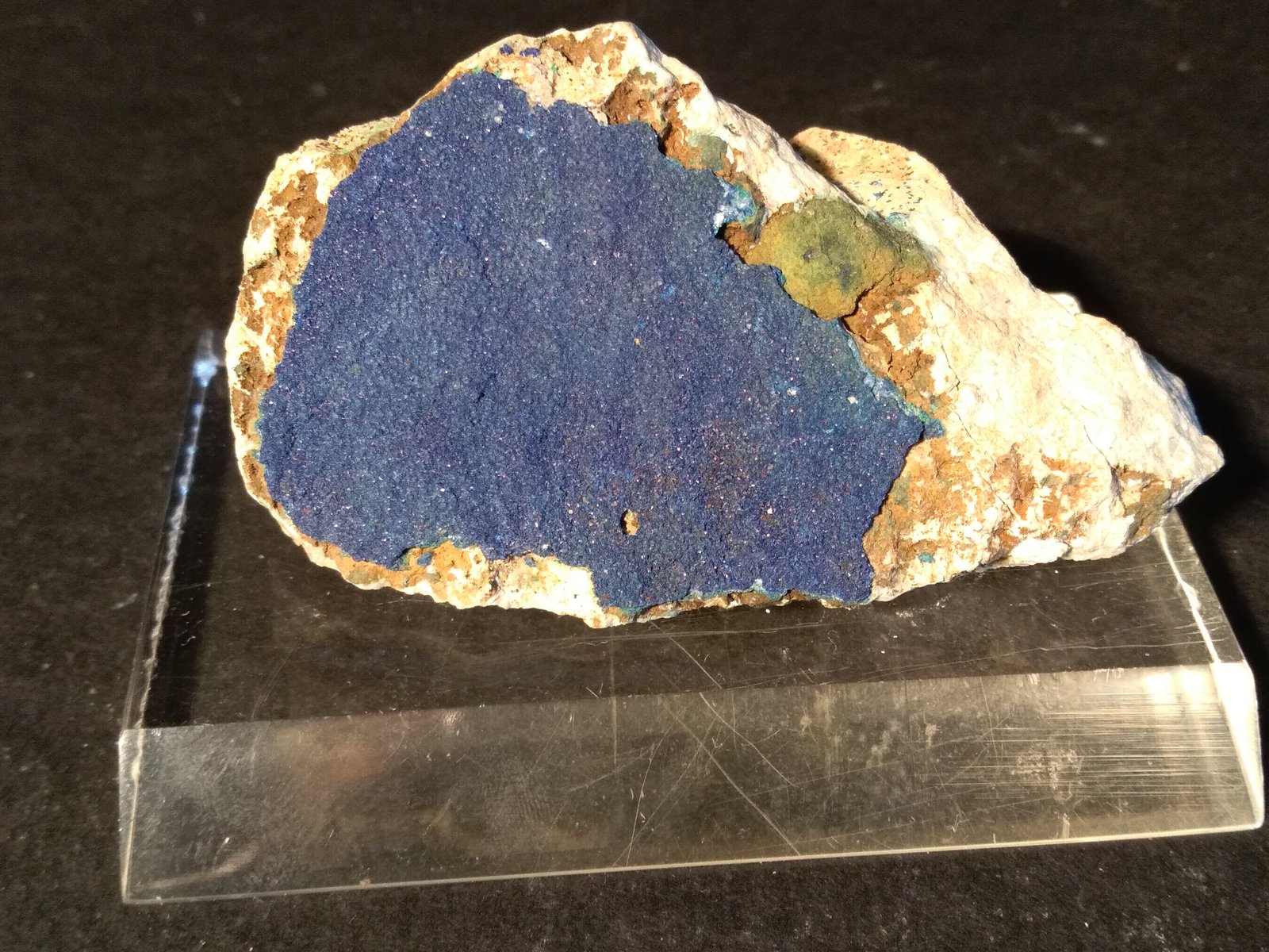 Azurite
71 x 41 mm
(Autor: Sante Celiberti)