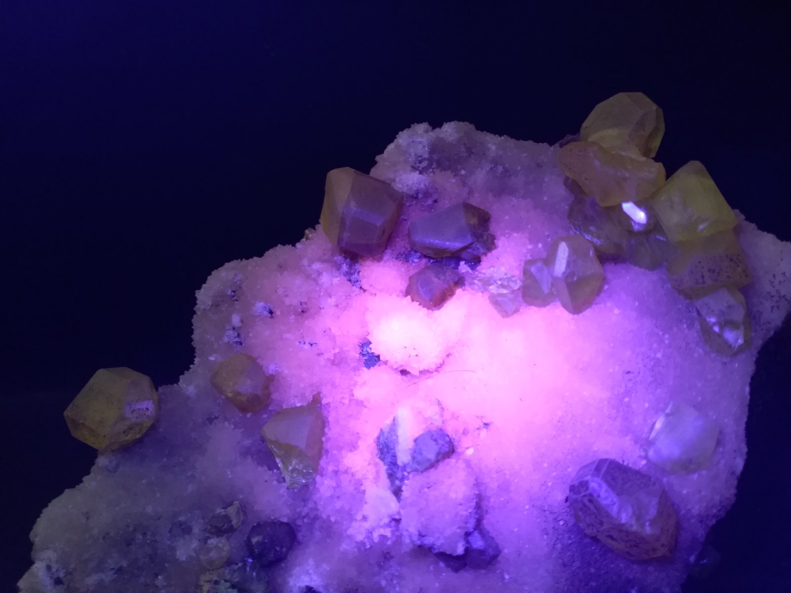 Sulphur, Calcite
19,5 x 10,5 cm
(Autor: Sante Celiberti)