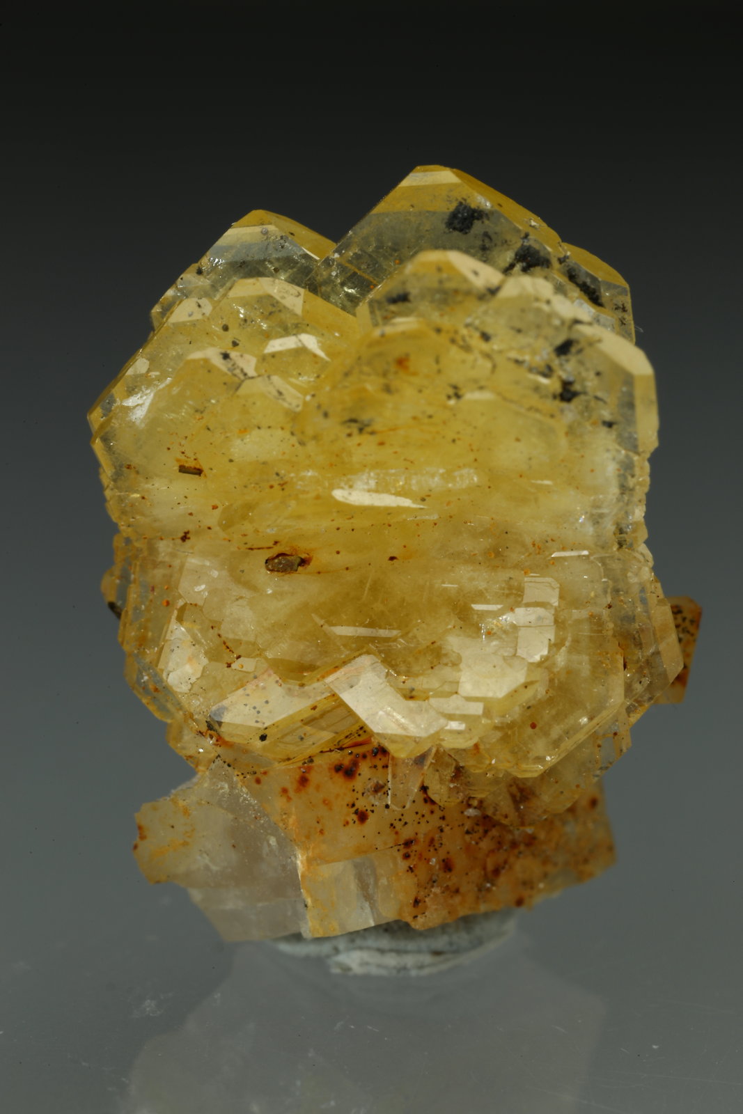 Barite, Calcite
14x21x12mm
(Autor: Fiebre Verde)