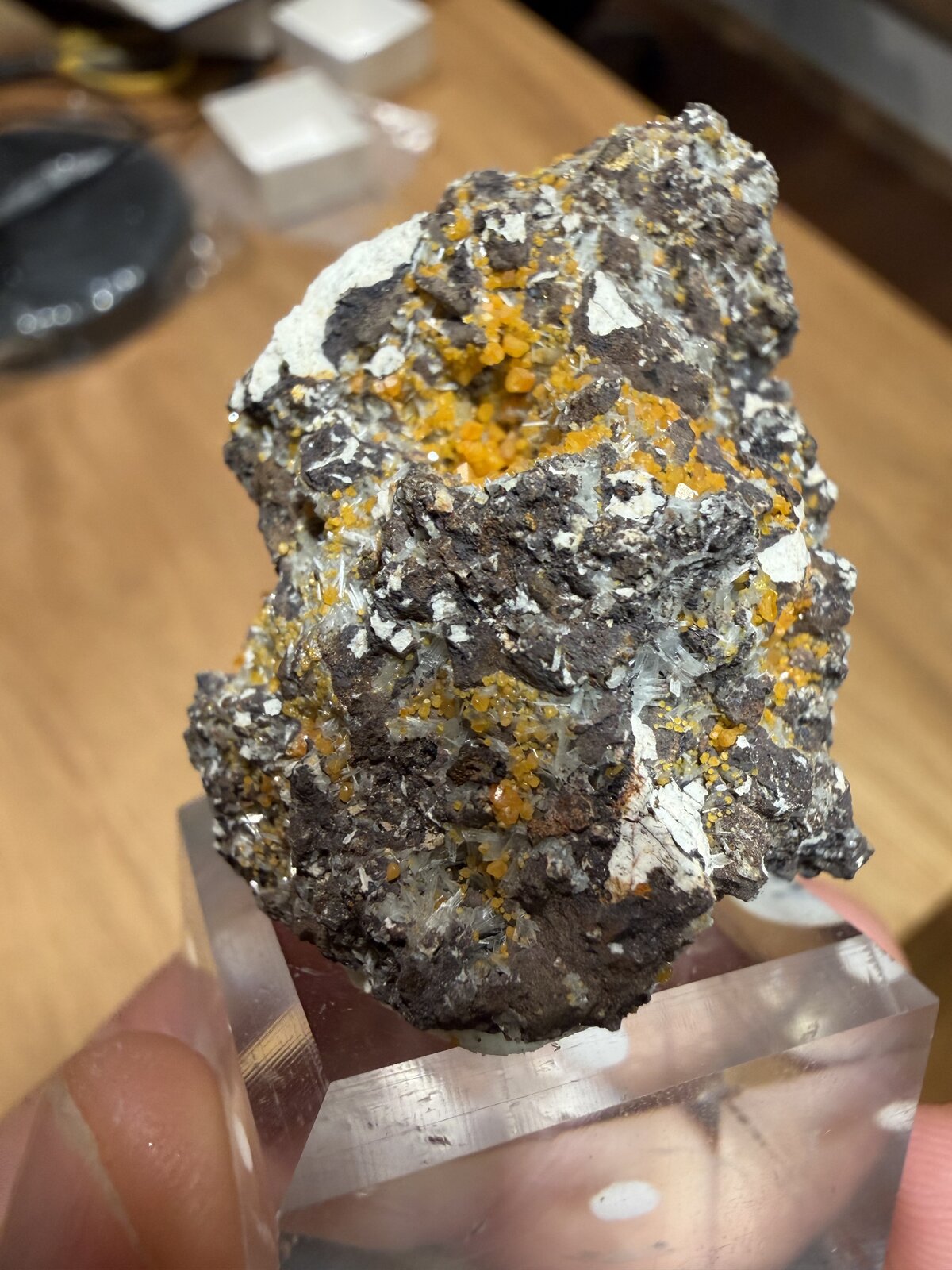 Wulfenite
36mm x 35mm x 31mm
(Autor: QT.JojoGuo)