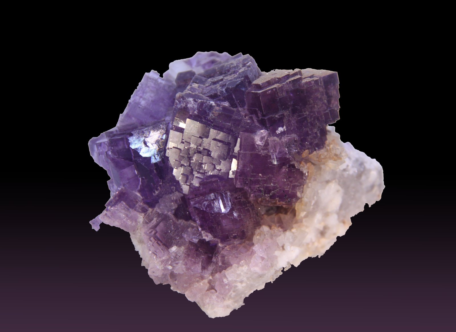 Fluorite and Quartz
73 mm x 67 mm x 43 mm
(Autor: Firmo Espinar)