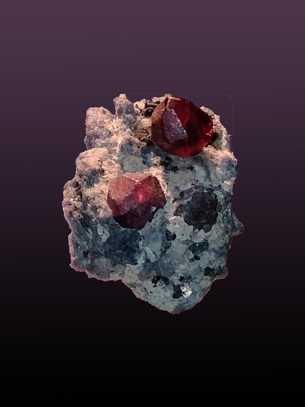Almandine
15 mm x 17 mm x 12 mm
(Autor: Firmo Espinar)