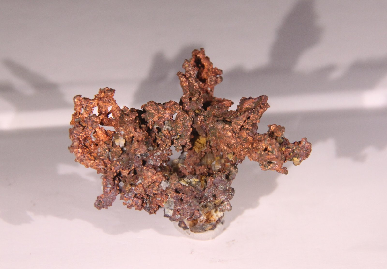Copper with Calcite
58mm x 42mm x 40mm
(Autor: Firmo Espinar)