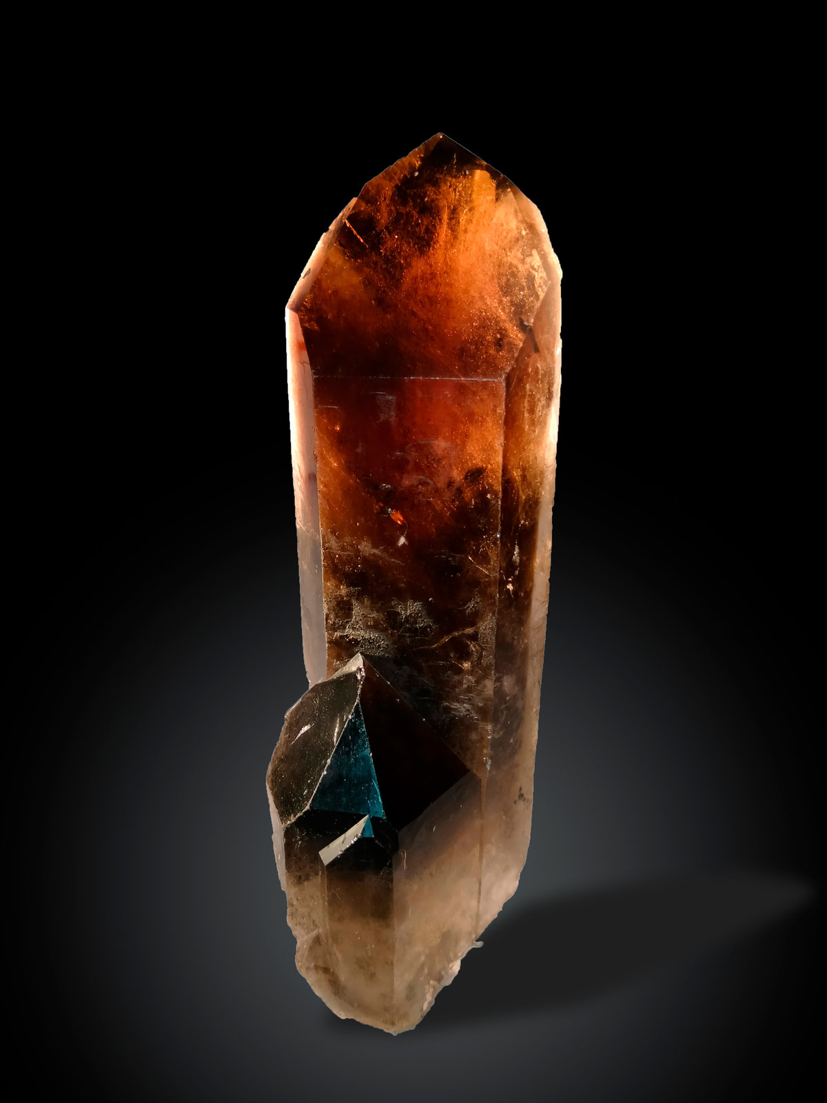 Quartz (variety smoky)
47 mm x 123 mm x 36 mm
(Autor: Firmo Espinar)