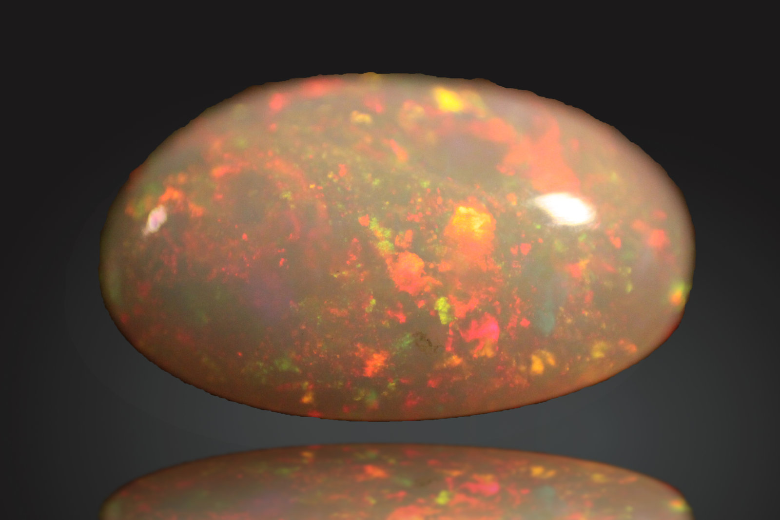 Opal
16 mm x 10 mm x 6 mm
(Autor: Firmo Espinar)