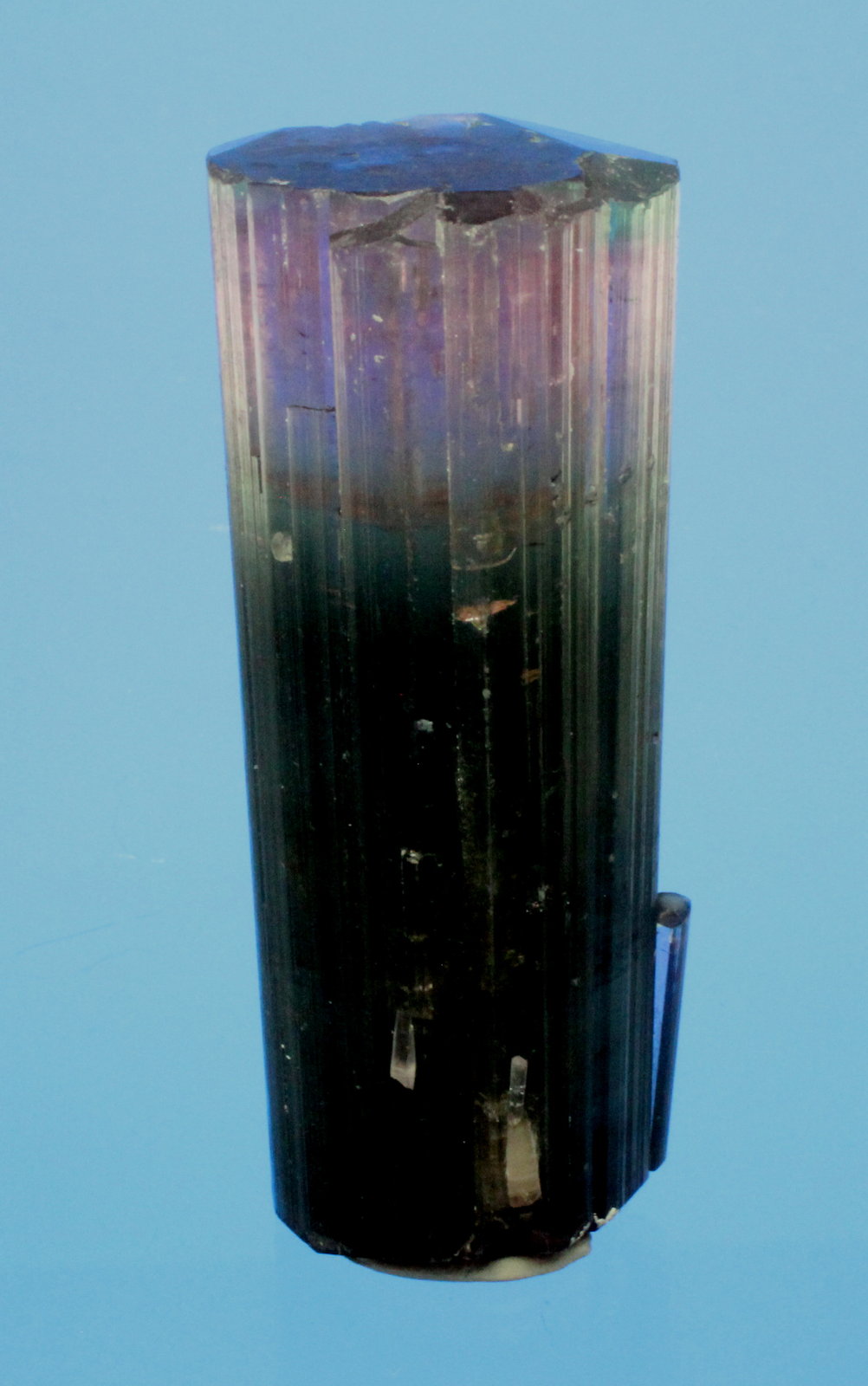 Elbaite (Tourmaline Group)
6.8 x 2.5 cm
(Autor: Don Lum)