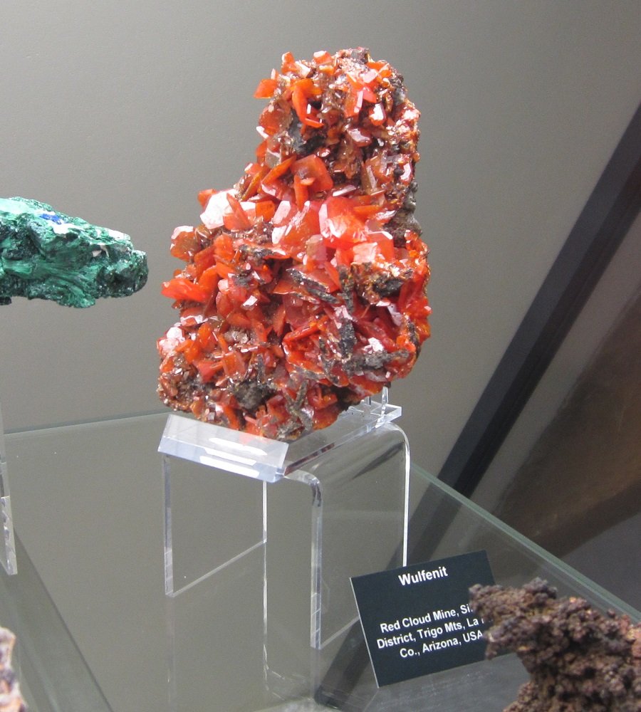 Wulfenite
~ 13 cm
(Autor: Tobi)