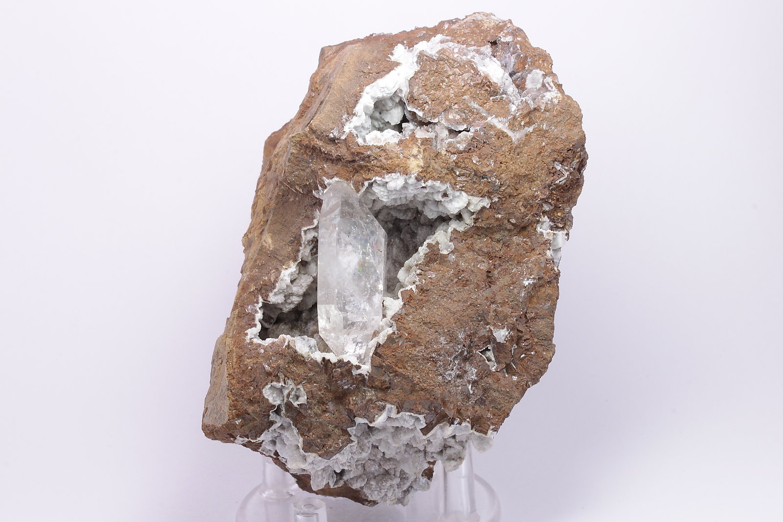 Quartz, Calcite, Siderite
10 x 8 x 7 cm aprox.
(Autor: Ivan Blanco (PDM))