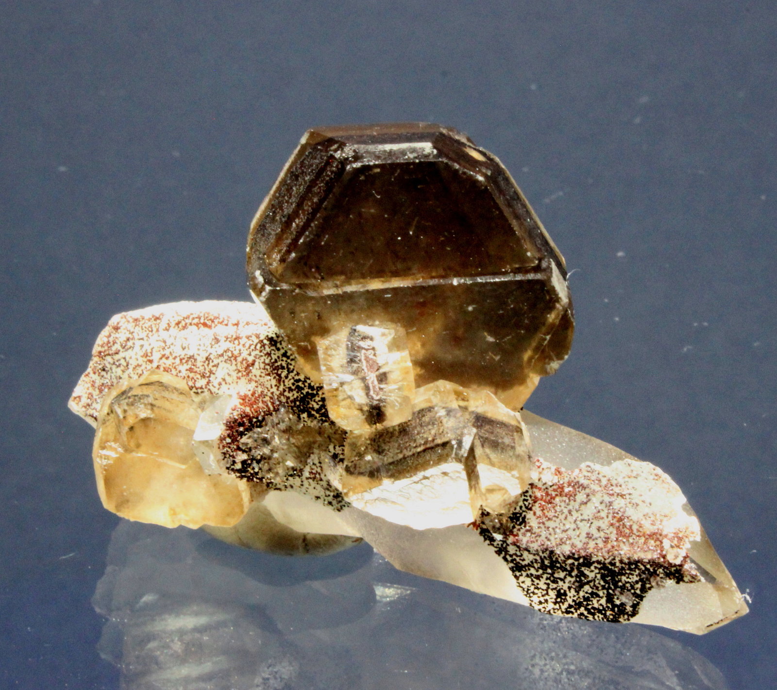 Dolomite, Quartz
5.5 x 3.7 cm
(Autor: Don Lum)