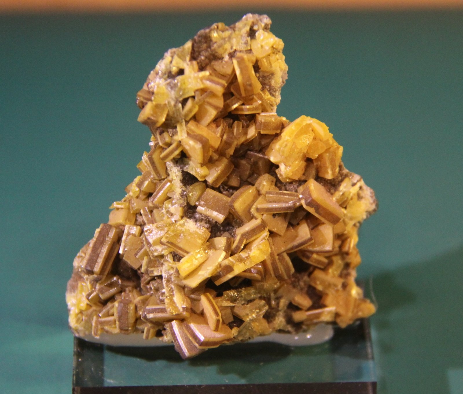 Wulfenite
52mm x 67mm 29mm
(Autor: Firmo Espinar)