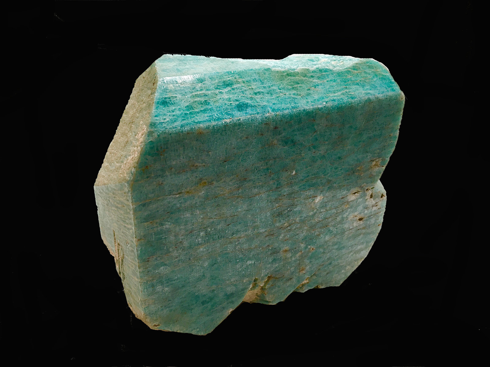 Amazonite
15 x 13.5 X 7 cm, 2.5 kg
(Autor: Jean Suffert)
