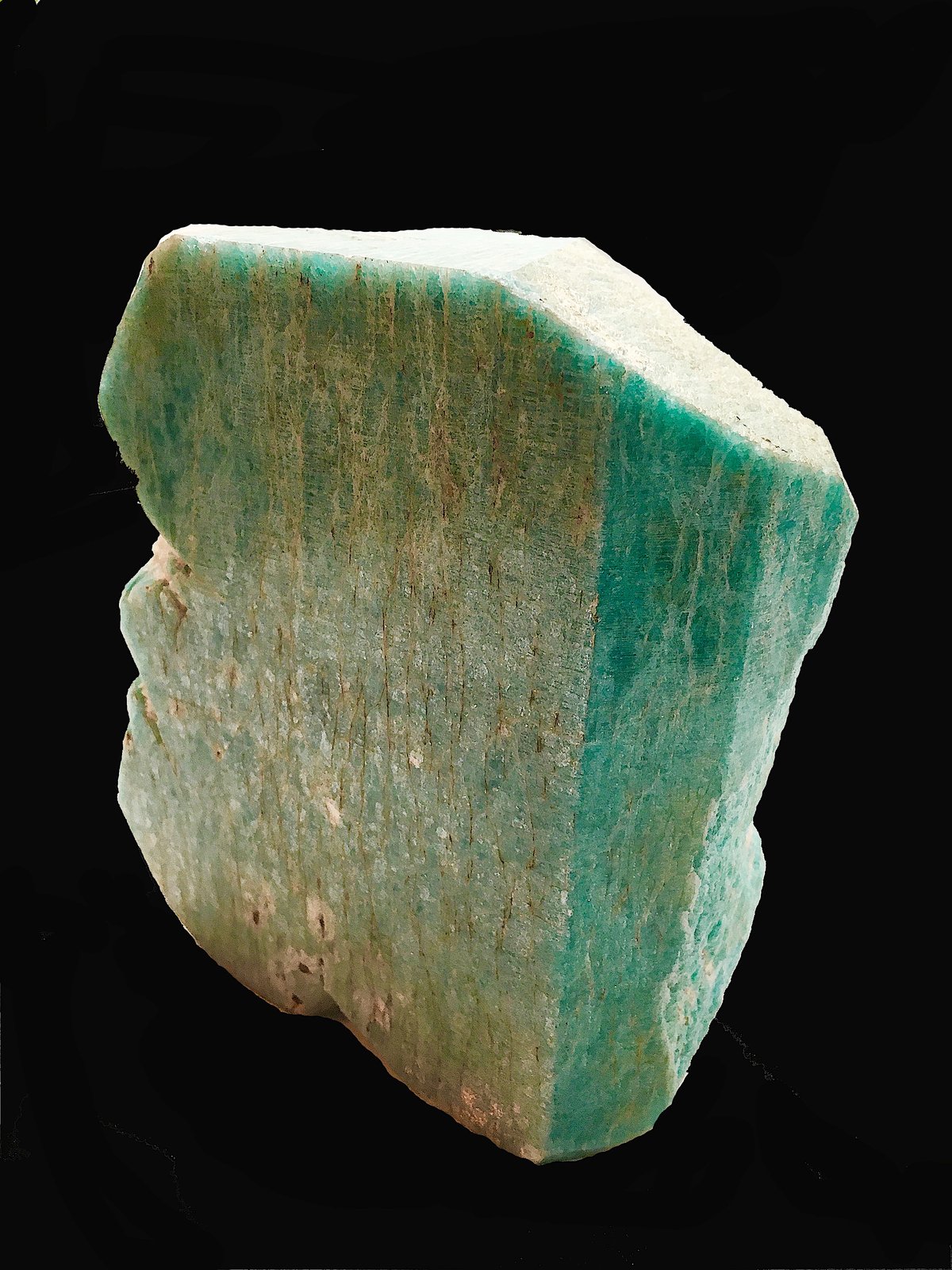 Amazonite
15 x 13.5 X 7 cm, 2.5 kg
(Autor: Jean Suffert)