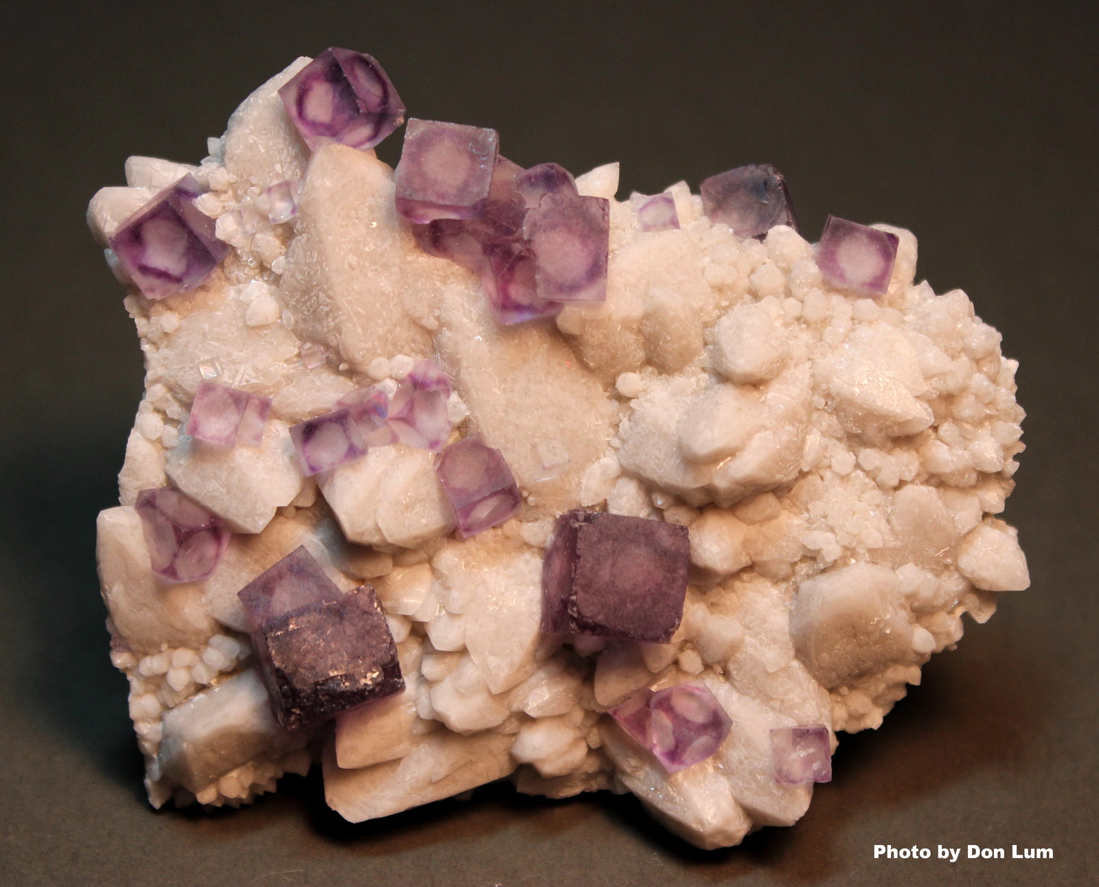 Fluorite, Quartz
9.4 x 8 x 3.3 cm
(Autor: Don Lum)