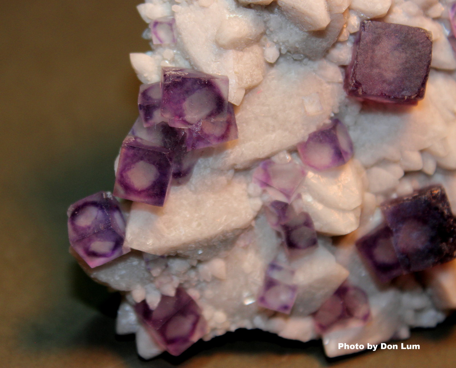 Fluorite, Quartz
9.4 x 8 x 3.3 cm
(Autor: Don Lum)